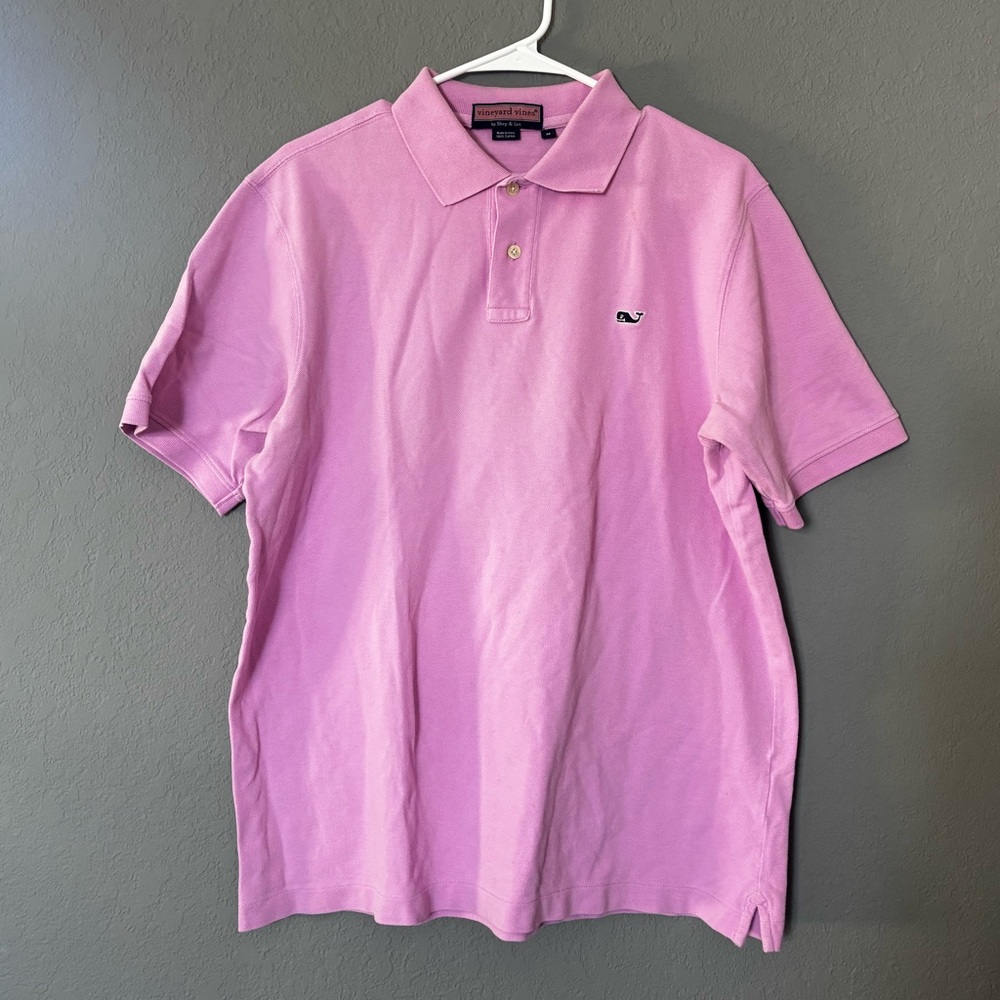 Vineyard Vines Pink Polo Shirt for Men